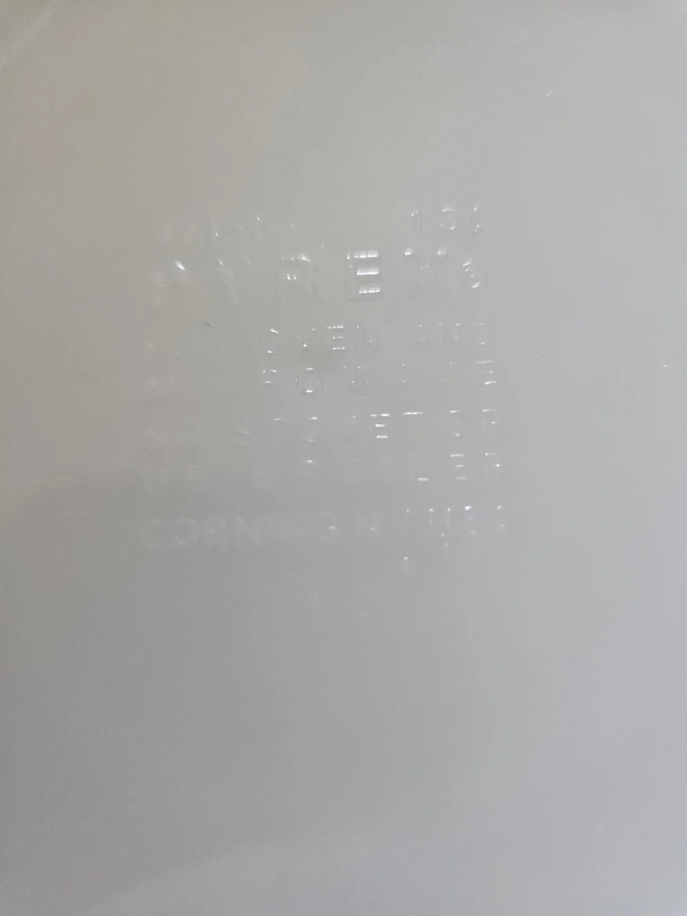 Pyrex Orange Casserole Dish with White Wheat Pattern